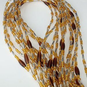 African Waist beads each